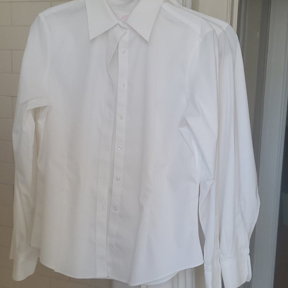 Set of 3 white Brooks Brothers Button-Downs